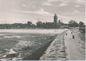 Kołobrzeg latarnia falochron - 040377