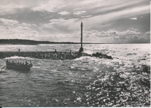 Kołobrzeg wejście do portu - 040386