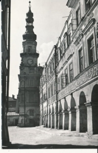 Zamość widok na ratusz - 040496