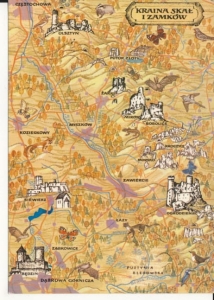 Kraina skał i zamków mapka - 040099