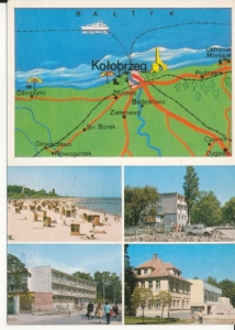 Kołobrzeg widokowa mapka - 040149