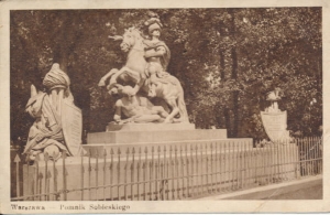 Warszawa pomnik Sobieskiego - 040795