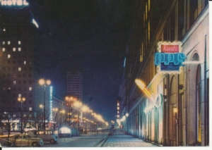 Warszawa ul. Świętokrzyska neony - 041049