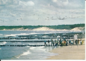 Ustka brzeg morski - 041786