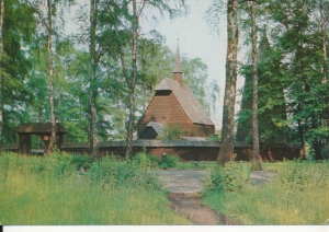 Katowice drewniany kościół - 042403