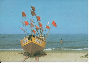 Chłopy łódź rybacka - 042953