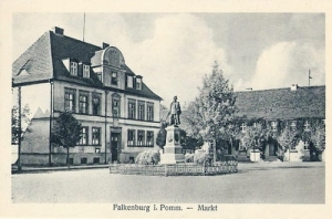 Złocieniec Rynek - Reprodukcja 16133