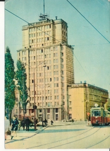 Łódź gmach telewizji - 045170