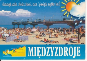 Międzyzdroje molo plaża - 045293