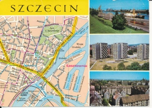 Szczecin widokowa mapka - 045478