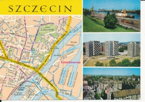 Szczecin widokowa mapka - 045485