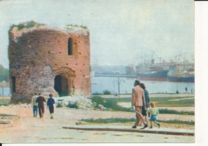 Szczecin ruiny baszty - 045501