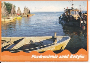 Bałtyk morze łodzie rybacie - 045577