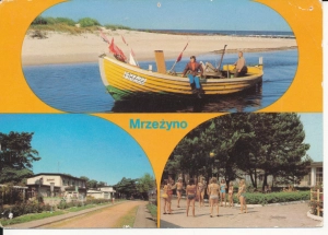 Mrzeżyno widokowa łódź rybacka - 045620