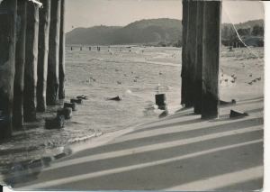 Międzyzdroje widok na plażę- 045740