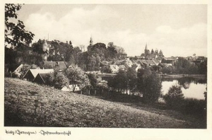 Tuczno widok ogólny - Reprodukcja 42373