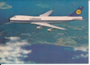 Lufthansa pocztówka trójwymiarowa - 046708