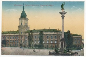 Warszawa Kolumna Zygmunta zamek  - 046712