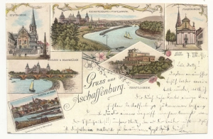 Aschaffenburg Litografia  - 046780