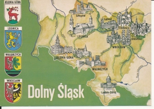 Dolny Śląsk mapka - 047467