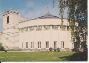 Warszawa gmach sejmu - 047536