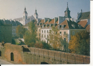 Warszawa Barbakan mury obronne - 047551