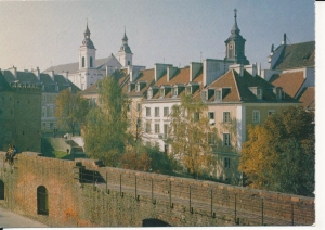 Warszawa Barbakan i mury obronne - 047563