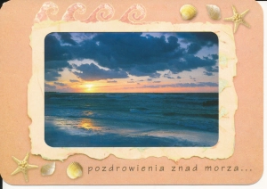 Bałtyk morze zachód słońca - 047979