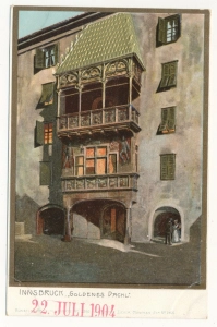 Innsbruck litografia wytłaczana - 048300