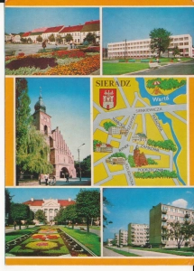 Sieradz widokowa mapka - 048699