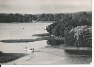 Szczecinek widok na jezioro - 048727