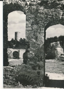 Kazimierz Dolny fragment zamku i baszty - 050176