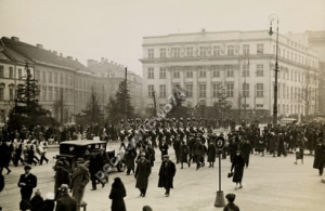 Warszawa Pl.Trzech Krzyży -Reprodukcja 3121