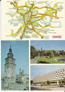 Kraków widokowa mapka - 050682