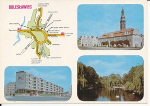 Bolesławiec widokowa mapka - 050683