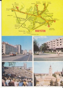 Białystok widokowa mapka - 050686