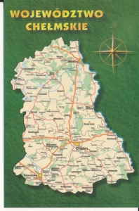 Województwo Chełmskie mapka - 050722