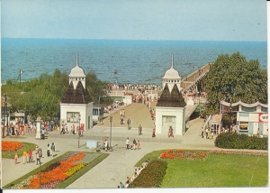 Międzyzdroje wejście na molo - 050957