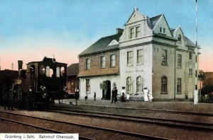 Zielona Góra stacja kolejowa - Reprodukcja 1166