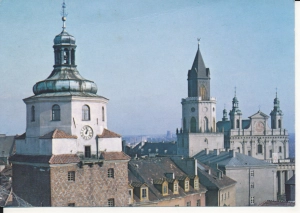 Lublin widok na Bramę Krakowską - 053173