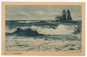 Swinoujście jacht na morzu - 053601