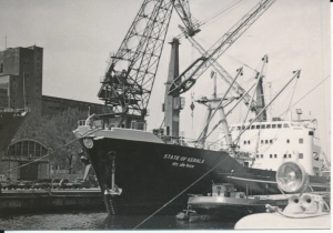 Szczecin port format 7x10cm - 053668