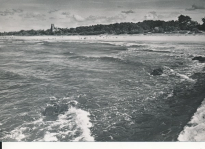 Kołobrzeg panorama brzeg morski - 053814
