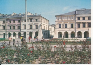 Zamość kamieniczki w rynku - 054157