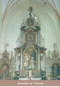 Żarnowiec kościół ołtarz - 054187
