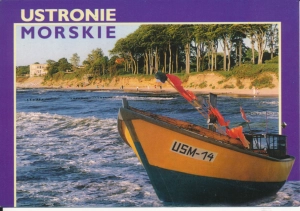 Ustronie Morskie łódź rybacka - 054343