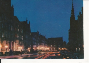 Gdańsk Długi Targ nocą - 054596