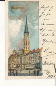 Wiedeń Litografia - 055075