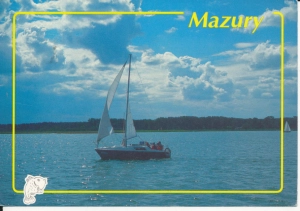 Mazury jacht jezioro - 055852