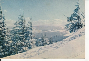 Karkonosze pejzaż zimowy - 056209